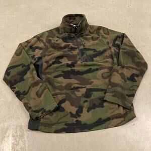 y2k camo starter fleece jacket